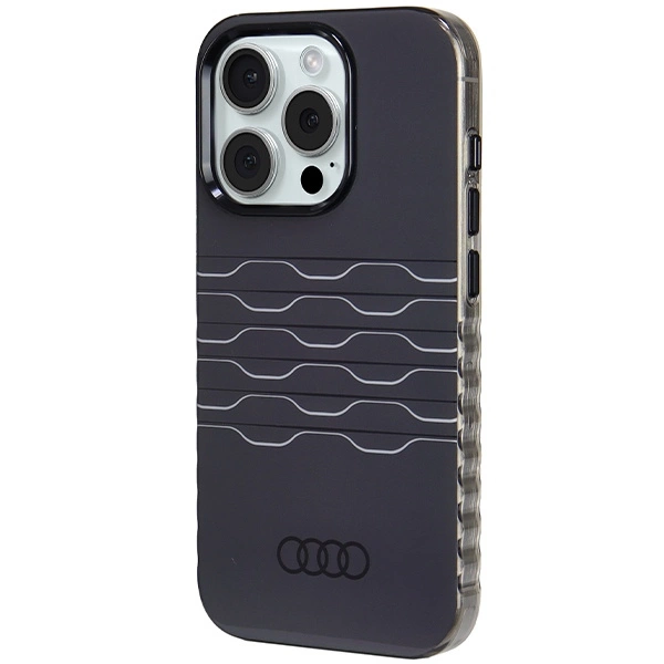 Audi IML MagSafe case for iPhone 15 Pro - blackeng