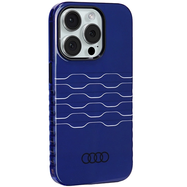 Audi IML MagSafe case for iPhone 15 Pro - blueeng