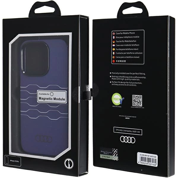 Audi IML MagSafe case for iPhone 15 Pro - blueeng