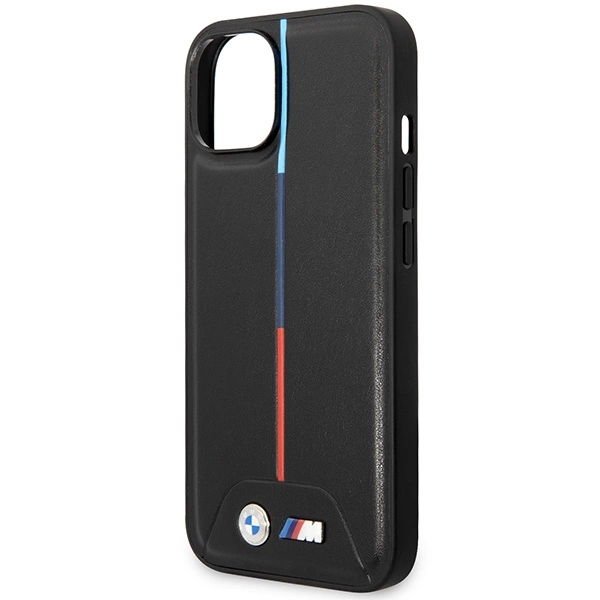 BMW M Quilted Tricolor case for iPhone 15 / 14 / 13 - blackeng