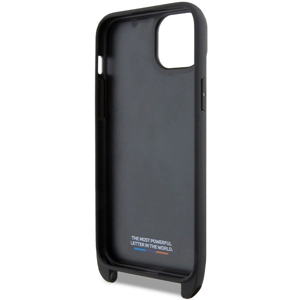 BMW M Edition Carbon Stripe & Strap case for iPhone 15 / 14 / 13 - blackeng