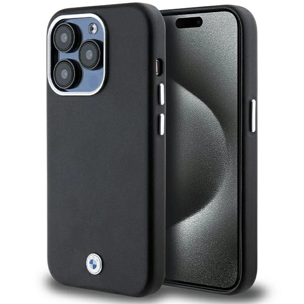 BMW Signature Wrapped Metal MagSafe case for iPhone 14 Pro - blackeng