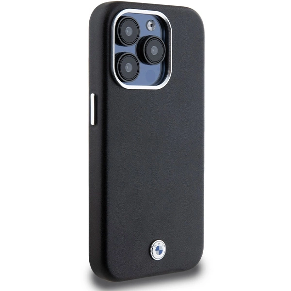 BMW Signature Wrapped Metal MagSafe case for iPhone 14 Pro - blackeng