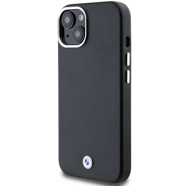 BMW Signature Wrapped Metal MagSafe Case for iPhone 14/15/13 - Blackeng