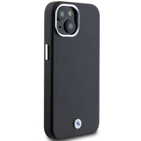 BMW Signature Wrapped Metal MagSafe Case for iPhone 14/15/13 - Blackeng