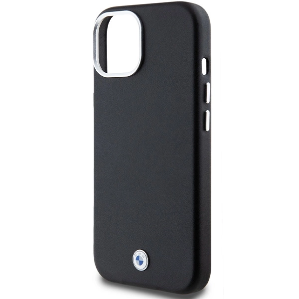 BMW Signature Wrapped Metal MagSafe Case for iPhone 14/15/13 - Blackeng