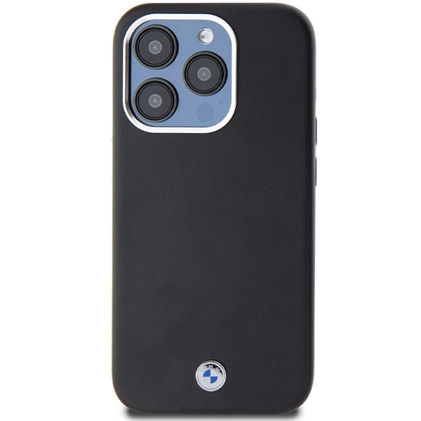 BMW Signature Wrapped Metal MagSafe case for iPhone 15 Pro - blackeng