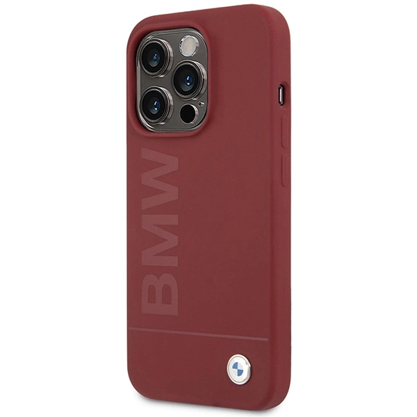 BMW Silicone Big Logo MagSafe case for iPhone 15 Pro - redeng