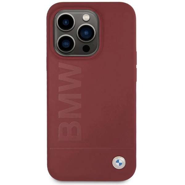 BMW Silicone Big Logo MagSafe case for iPhone 15 Pro - redeng