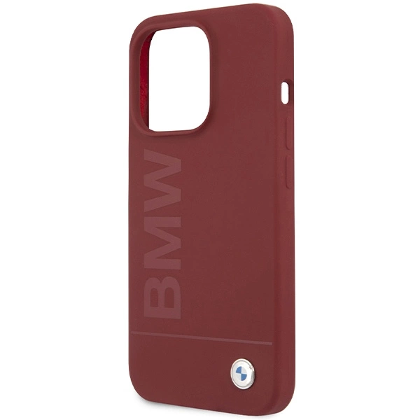 BMW Silicone Big Logo MagSafe case for iPhone 15 Pro - redeng