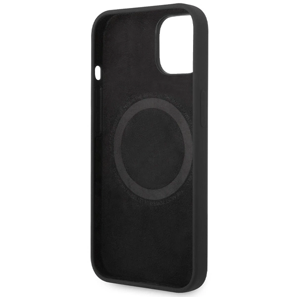 BMW M Silicone Pattern MagSafe Case for iPhone 15/14/13 - Blackeng