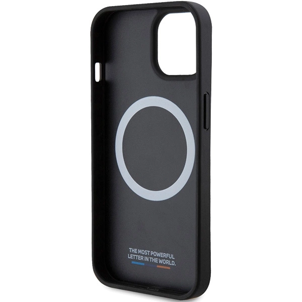 BMW Perforated Twisted Line MagSafe Case for iPhone 15/14/13 - Blackeng