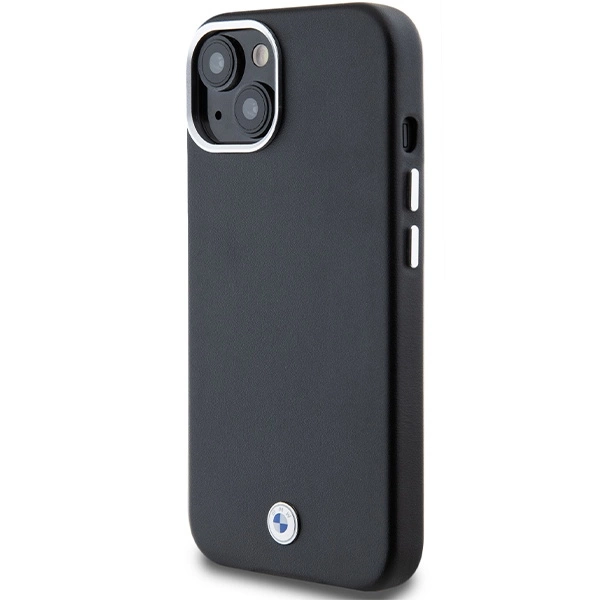 BMW Signature Wrapped Metal MagSafe Case for iPhone 15/14/13 - Blackeng