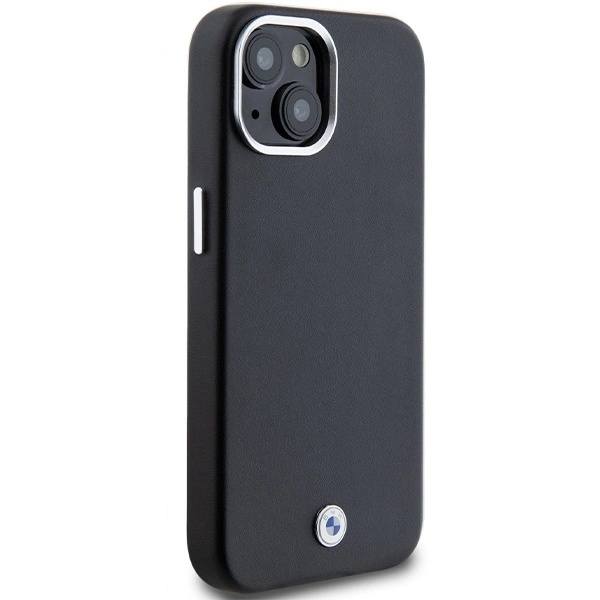 BMW Signature Wrapped Metal MagSafe Case for iPhone 15/14/13 - Blackeng