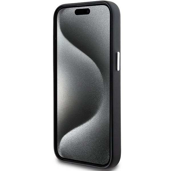BMW Signature Wrapped Metal MagSafe Case for iPhone 15/14/13 - Blackeng
