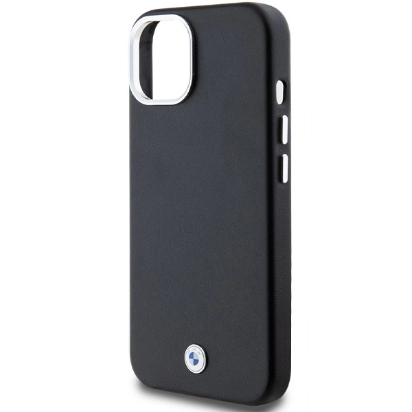 BMW Signature Wrapped Metal MagSafe Case for iPhone 15/14/13 - Blackeng