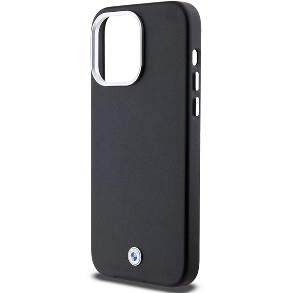 BMW Signature Wrapped Metal MagSafe case for iPhone 15 Pro Max - blackeng