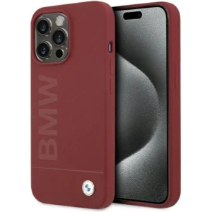 BMW Silicone Big Logo MagSafe case for iPhone 15 Pro Max - redeng