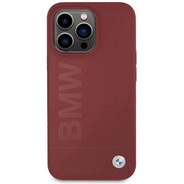 BMW Silicone Big Logo MagSafe case for iPhone 15 Pro Max - redeng