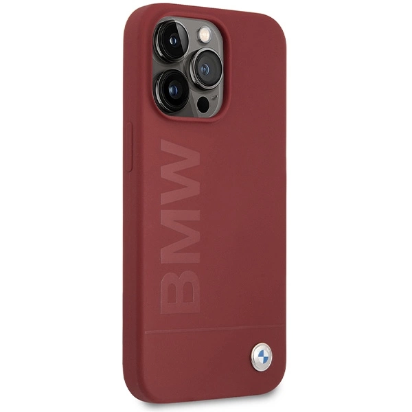 BMW Silicone Big Logo MagSafe case for iPhone 15 Pro Max - redeng