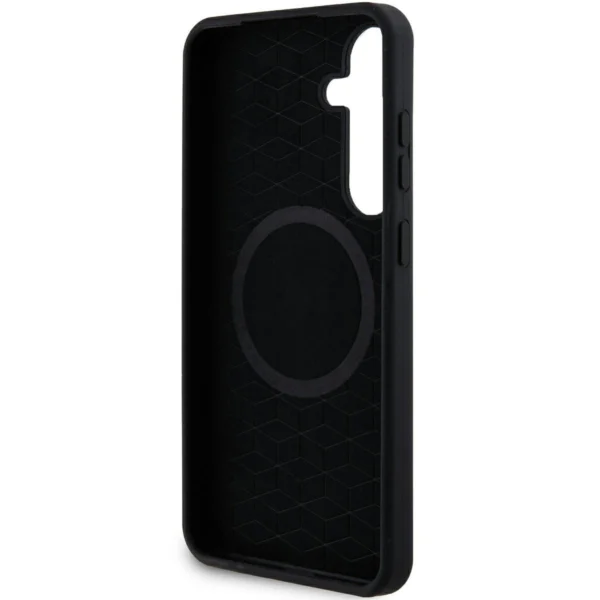BMW M Silicone Printed Ring MagSafe case for Samsung Galaxy S24+ - blackeng
