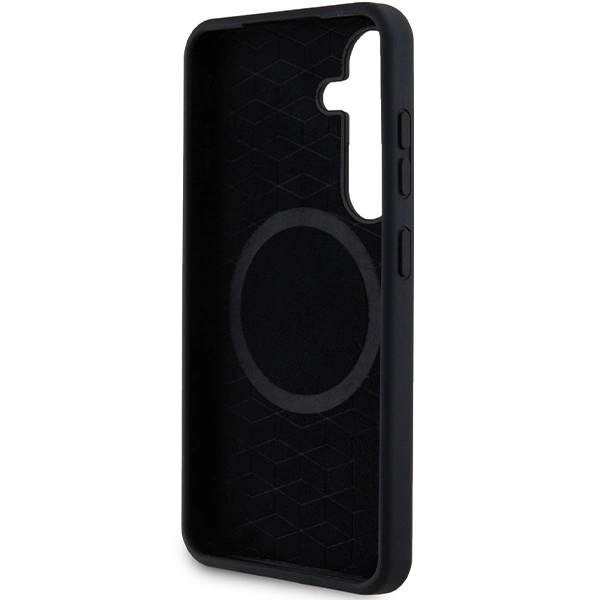 BMW M Silicone Printed Ring MagSafe case for Samsung Galaxy S24 - blackeng
