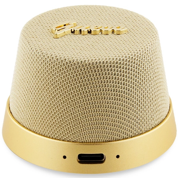 Guess Magnetic Script Metal Bluetooth speaker - goldeng