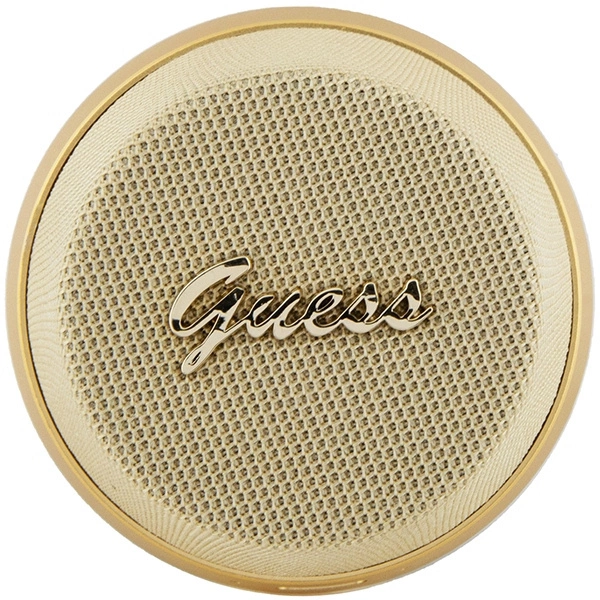 Guess Magnetic Script Metal Bluetooth speaker - goldeng