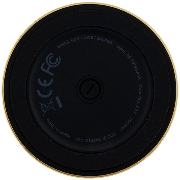 Guess Magnetic Script Metal Bluetooth speaker - goldeng