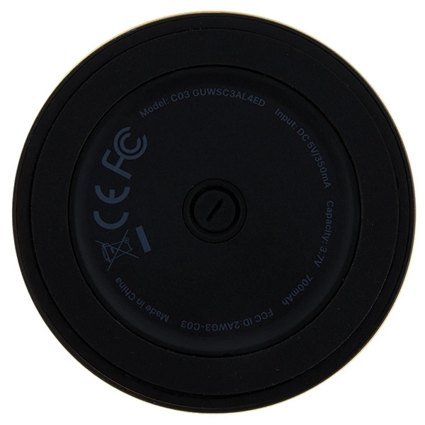 Guess Magnetic Script Metal Bluetooth speaker - blackeng