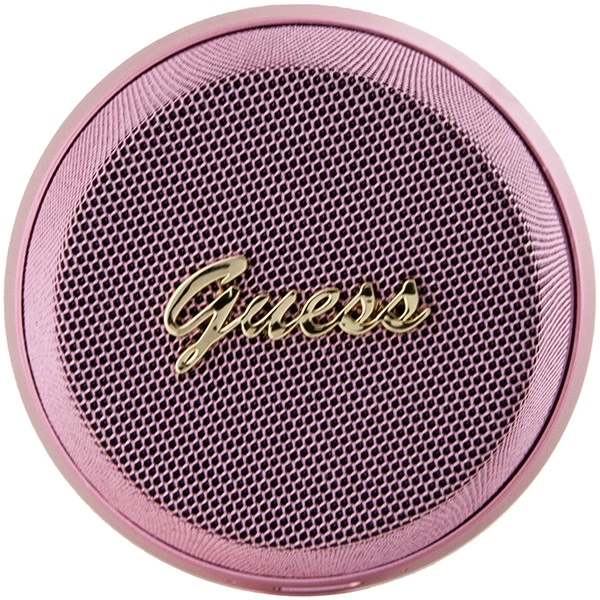 Guess Magnetic Script Metal Bluetooth speaker - pinkeng
