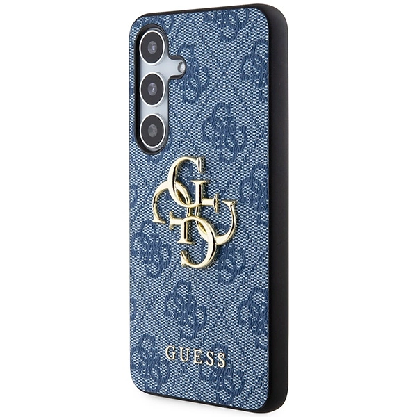Guess 4G Big Metal Logo case for Samsung Galaxy S24+ - blueeng