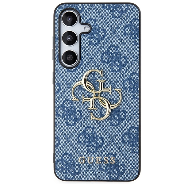 Guess 4G Big Metal Logo case for Samsung Galaxy S24+ - blueeng