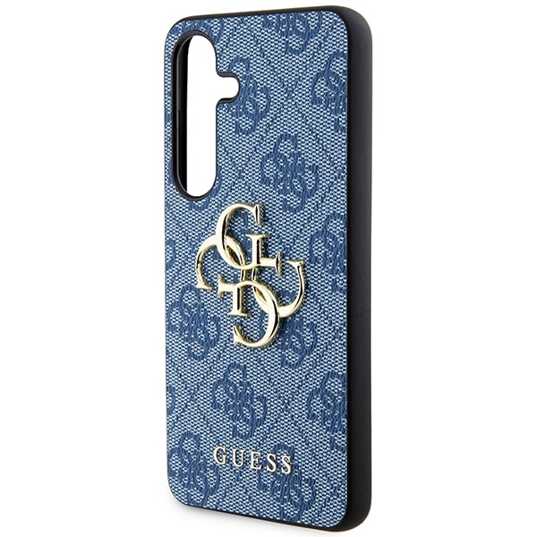 Guess 4G Big Metal Logo case for Samsung Galaxy S24+ - blueeng