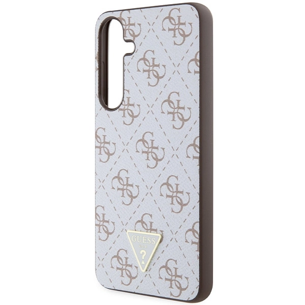 Guess 4G Triangle case for Samsung Galaxy S24+ - whiteeng