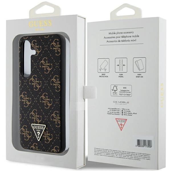 Guess 4G Triangle case for Samsung Galaxy S24+ - blackeng