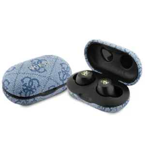 TWS Guess 4G Metal Bluetooth headphones with ENC docking station - blueeng