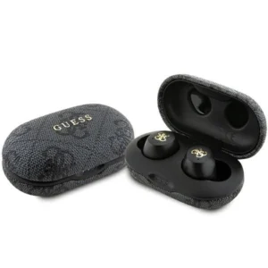 Guess 4G Metal TWS Headphones with ENC Charging Station - Blackeng