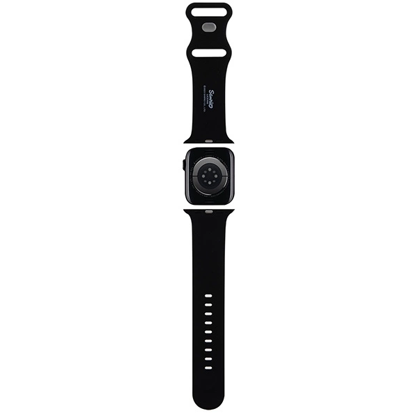 Hello Kitty Silicone Kitty Head Strap for Apple Watch 42/44/45/49mm - Blackeng
