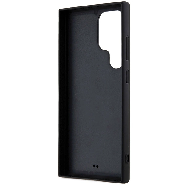 Karl Lagerfeld Rhinestone Metal Logo case for Samsung Galaxy S24 Ultra - blackeng