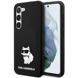 Karl Lagerfeld Silicone Choupette case for Samsung Galaxy S24+ - blackeng