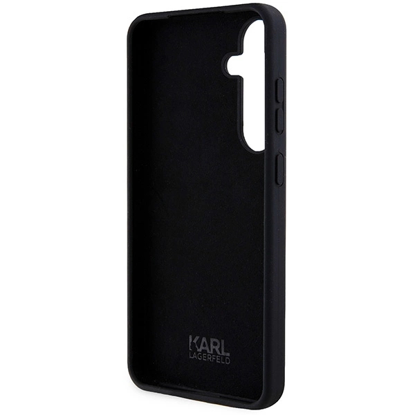 Karl Lagerfeld Silicone Ikonik case for Samsung Galaxy S24+ - blackeng