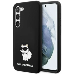 Karl Lagerfeld Silicone Choupette case for Samsung Galaxy S24 - blackeng