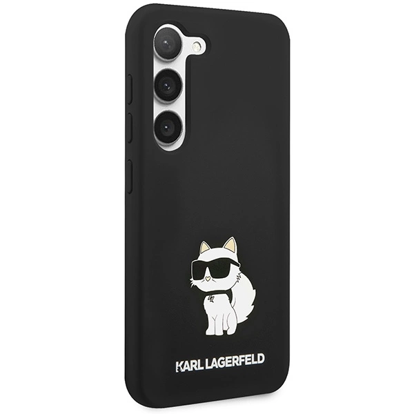 Karl Lagerfeld Silicone Choupette case for Samsung Galaxy S24 - blackeng