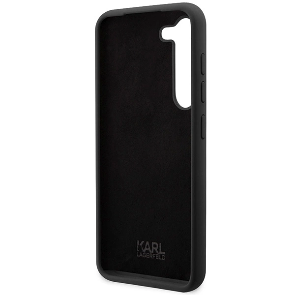 Karl Lagerfeld Silicone Choupette case for Samsung Galaxy S24 - blackeng