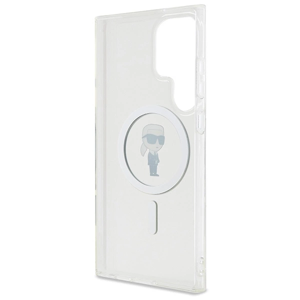 Karl Lagerfeld IML Ikonik MagSafe case for Samsung Galaxy S23 Ultra - transparenteng