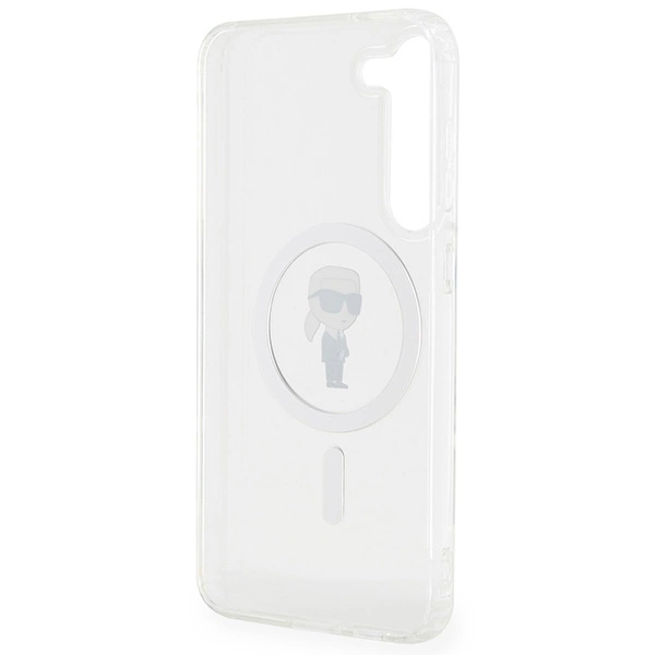 Karl Lagerfeld IML Ikonik MagSafe case for Samsung Galaxy S23+ - transparenteng