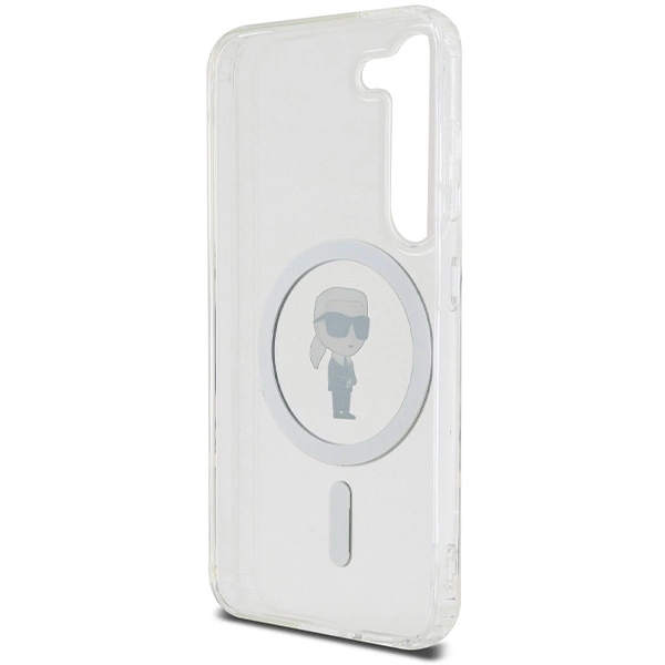 Karl Lagerfeld IML Ikonik MagSafe case for Samsung Galaxy S23 - transparenteng