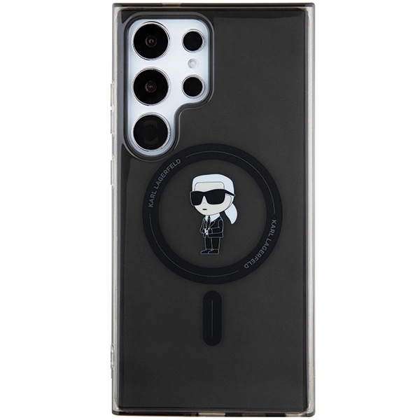 Karl Lagerfeld IML Ikonik MagSafe Case for Samsung Galaxy S24 Ultra - Blackeng