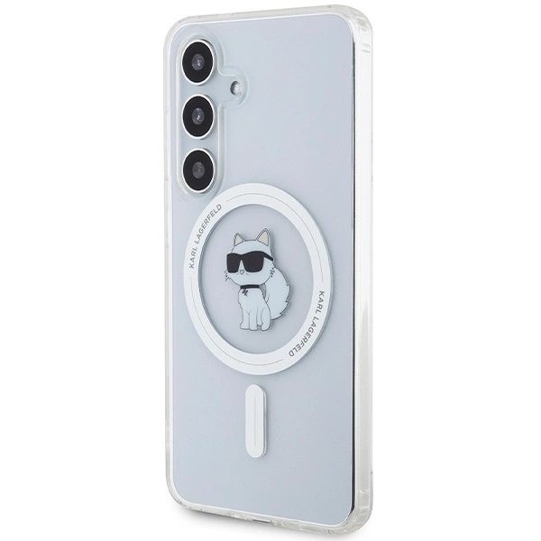 Karl Lagerfeld IML Choupette MagSafe case for Samsung Galaxy S24 - transparenteng